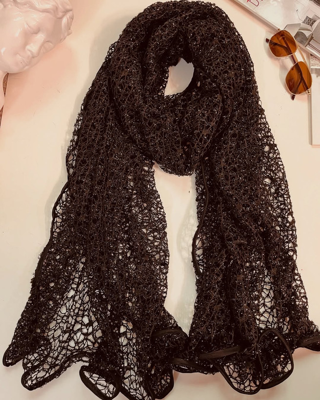 شال قلاببافی